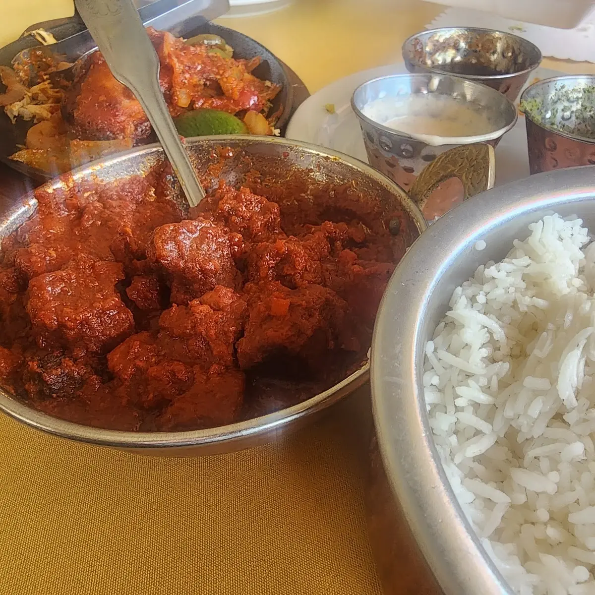 Lamb Vindaloo Tandoori Chicken