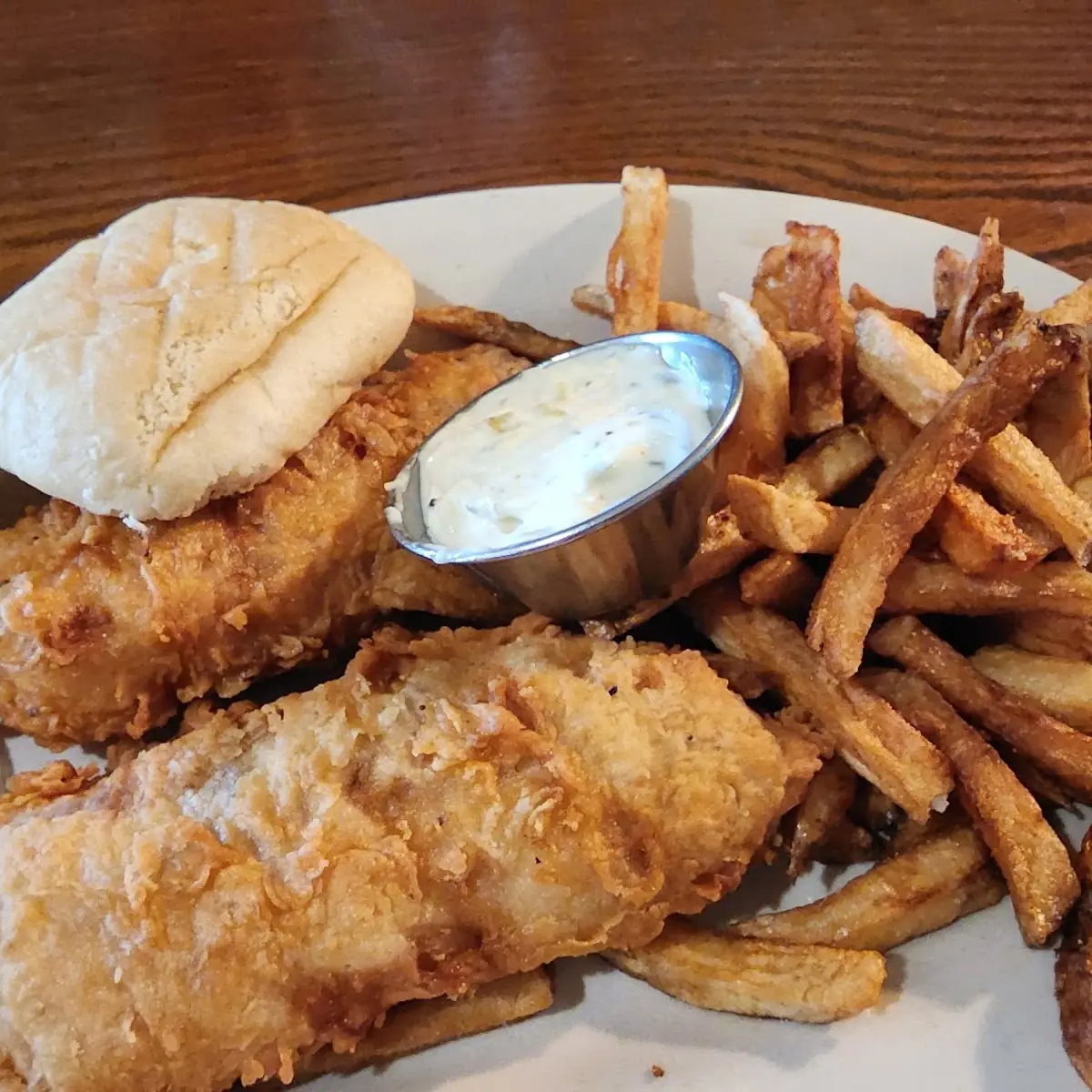 Fish and Chips Upgraded to Fries