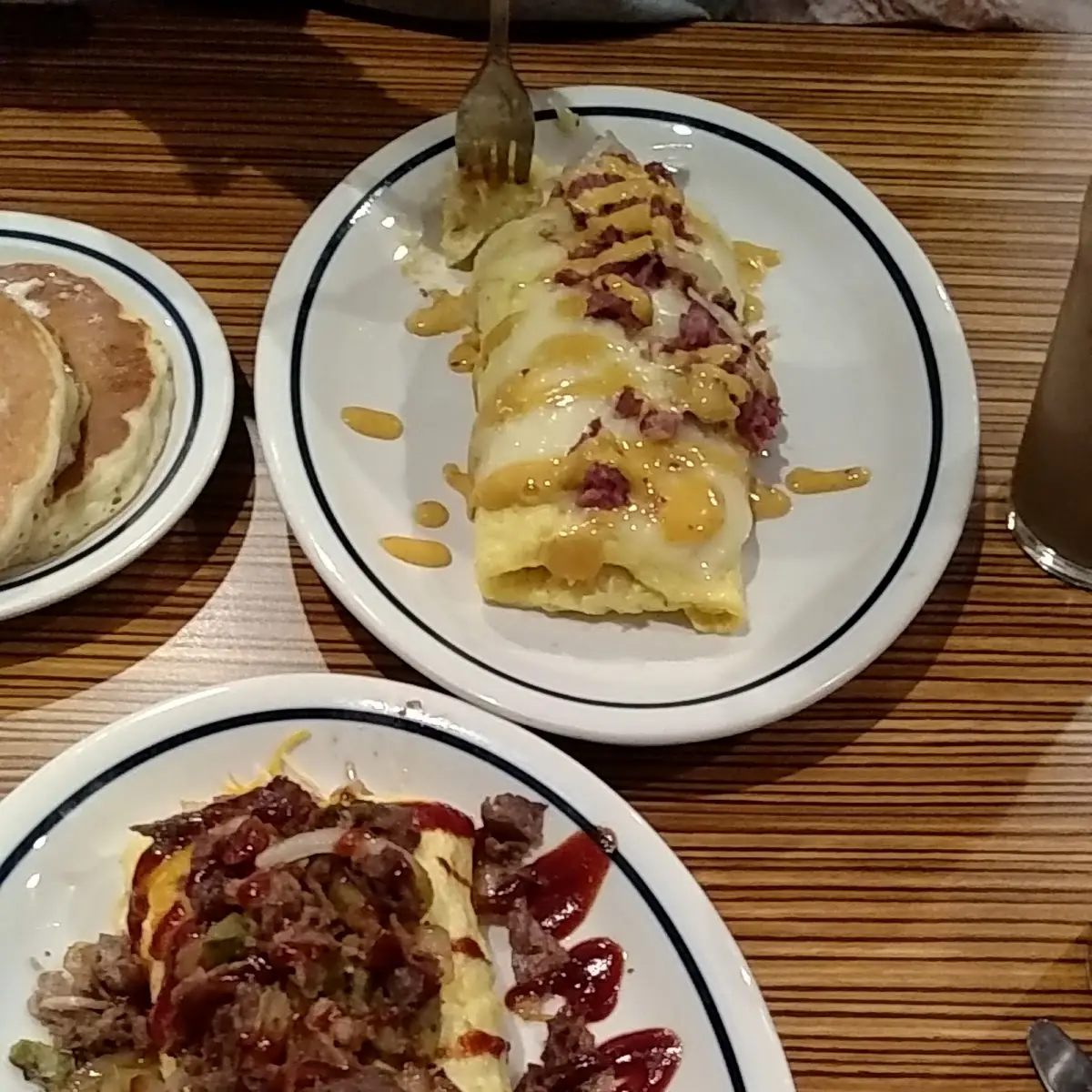 Corned Beef Hash Omelette
