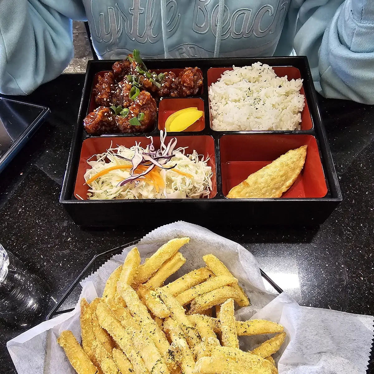 Honey Cheese Fries