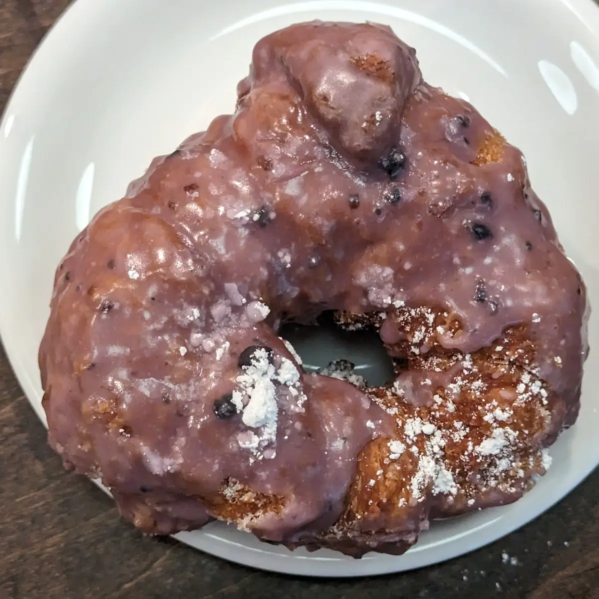 Blueberry Donut