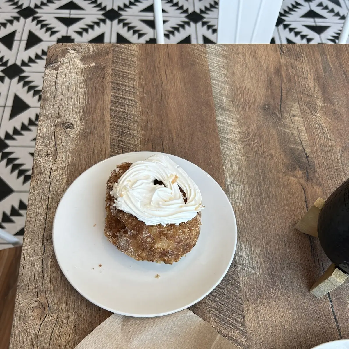 Coconut Cream Donut
