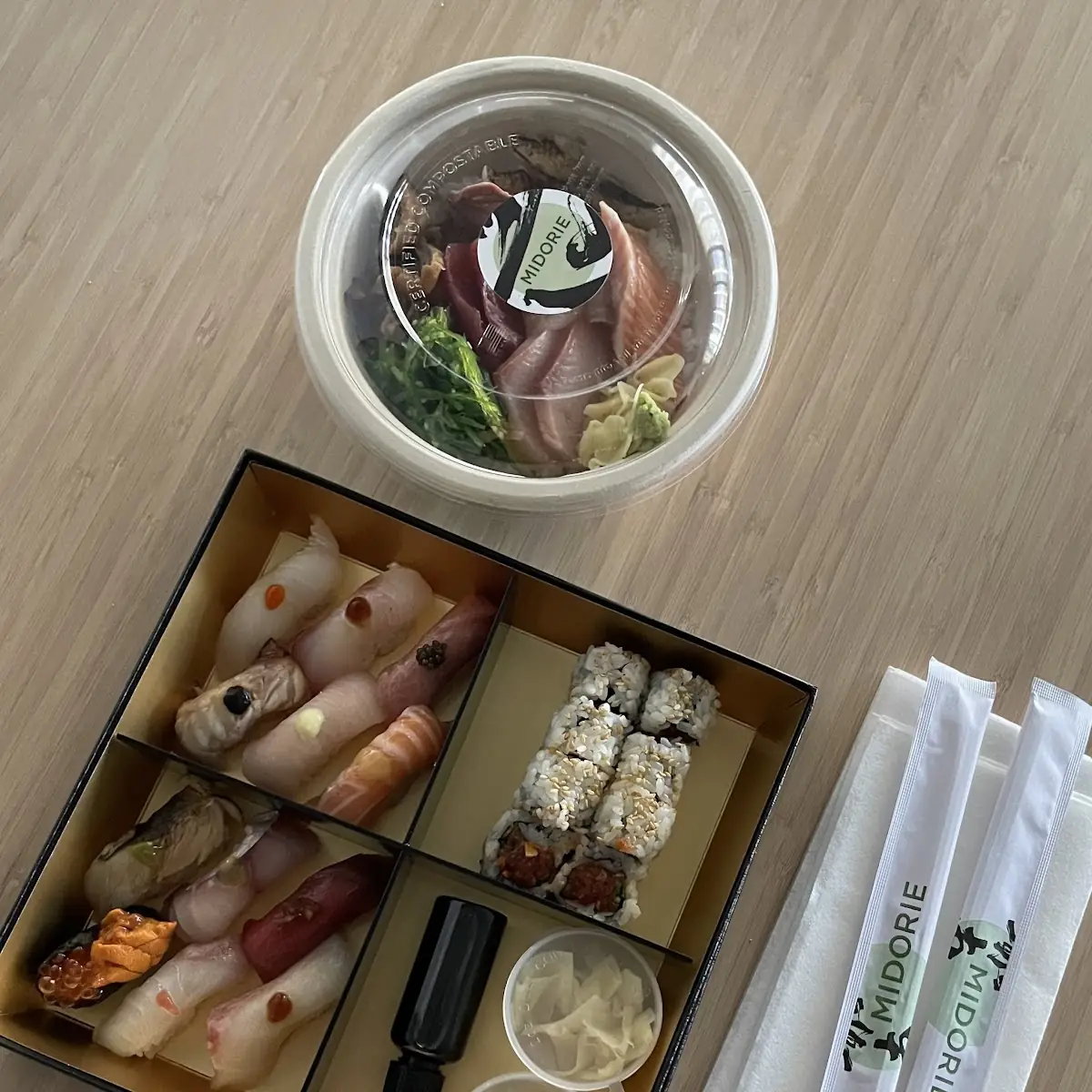 Bento Box Omakase Nigiri