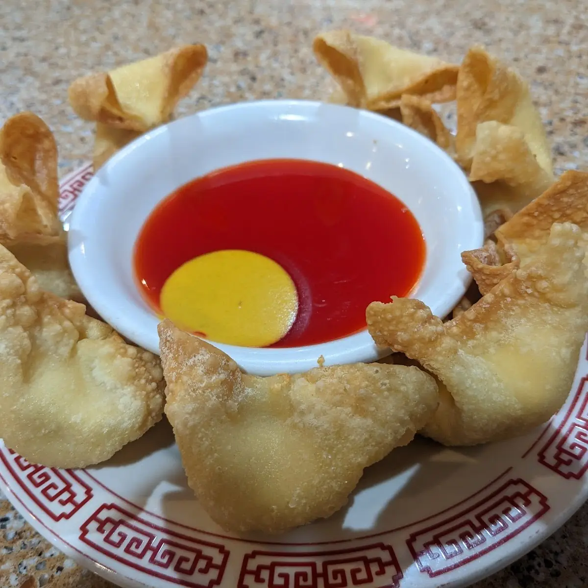 Egg Roll Crab Rangoon