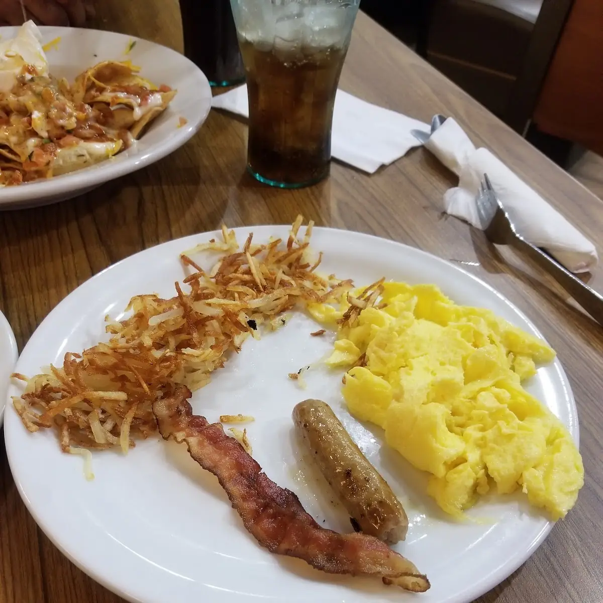 55 Scrambled Eggs & Cheddar Breakfast