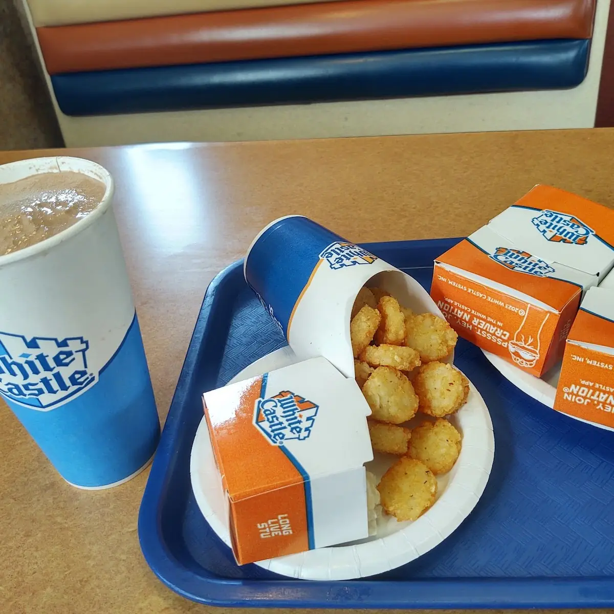 Fish 4 Cheese Sliders Taters Chocolate Shake