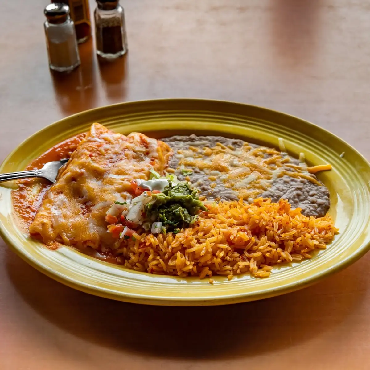 Enchilada & Chile Relleno