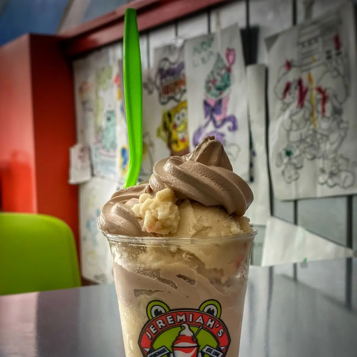 Ice Chocolate Ice Cream