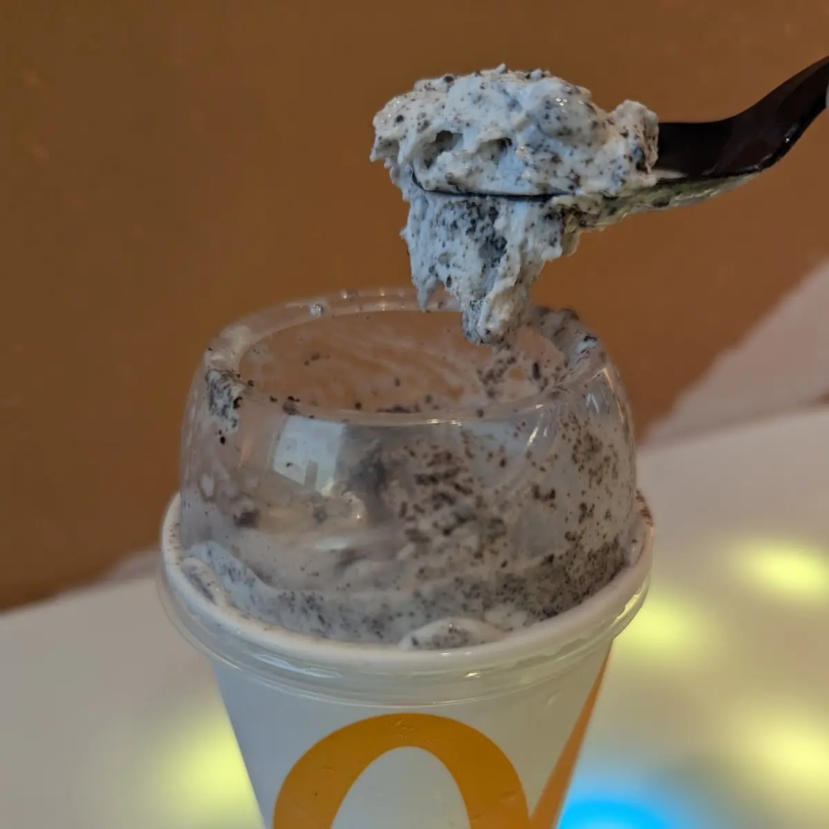 Mcflurry with Oreo Cookies