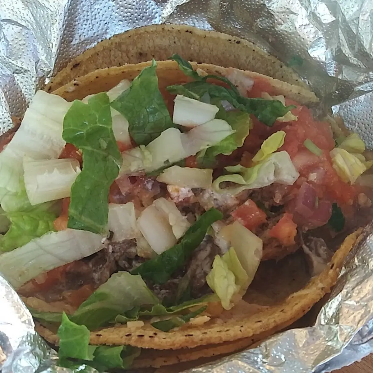 Beef Barbacoa Corn Taco