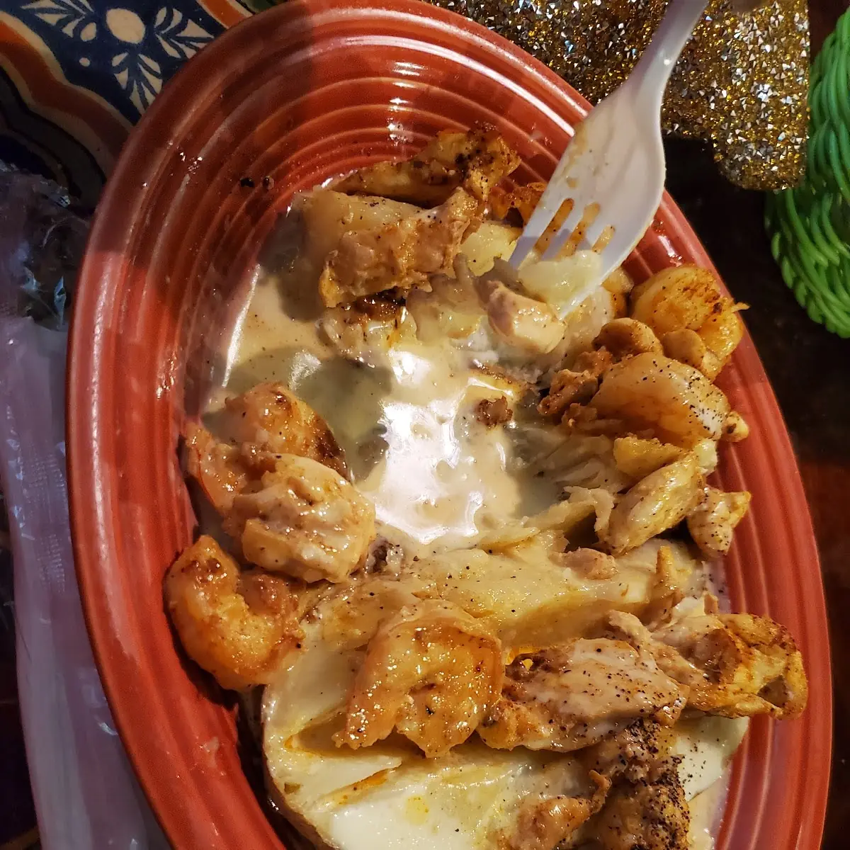 Baked Potato with Grilled Chicken