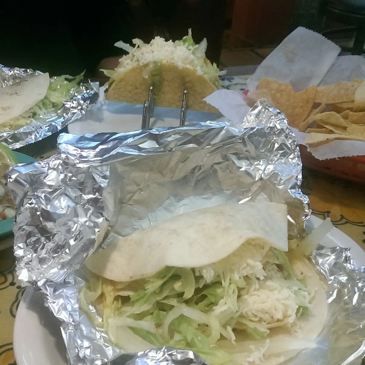Chicken Soft Taco