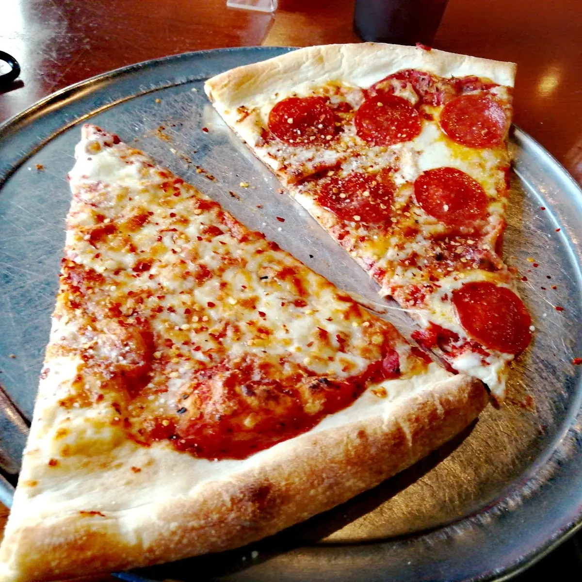 Pepperoni Slice and Cheese Pizza