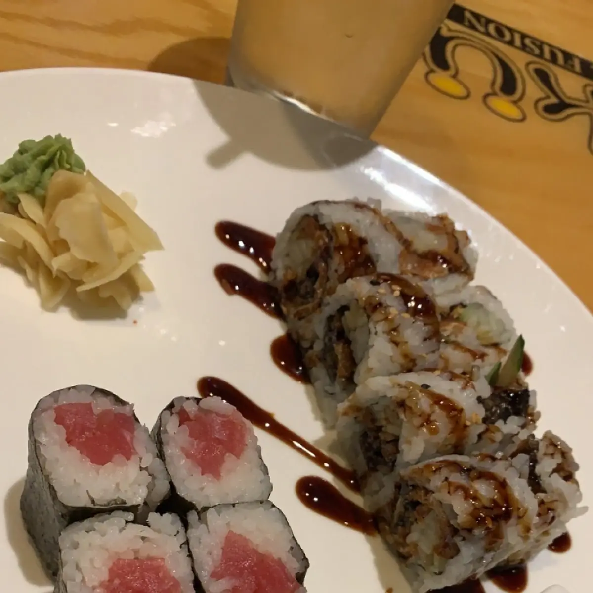Tuna Roll and Eel Roll