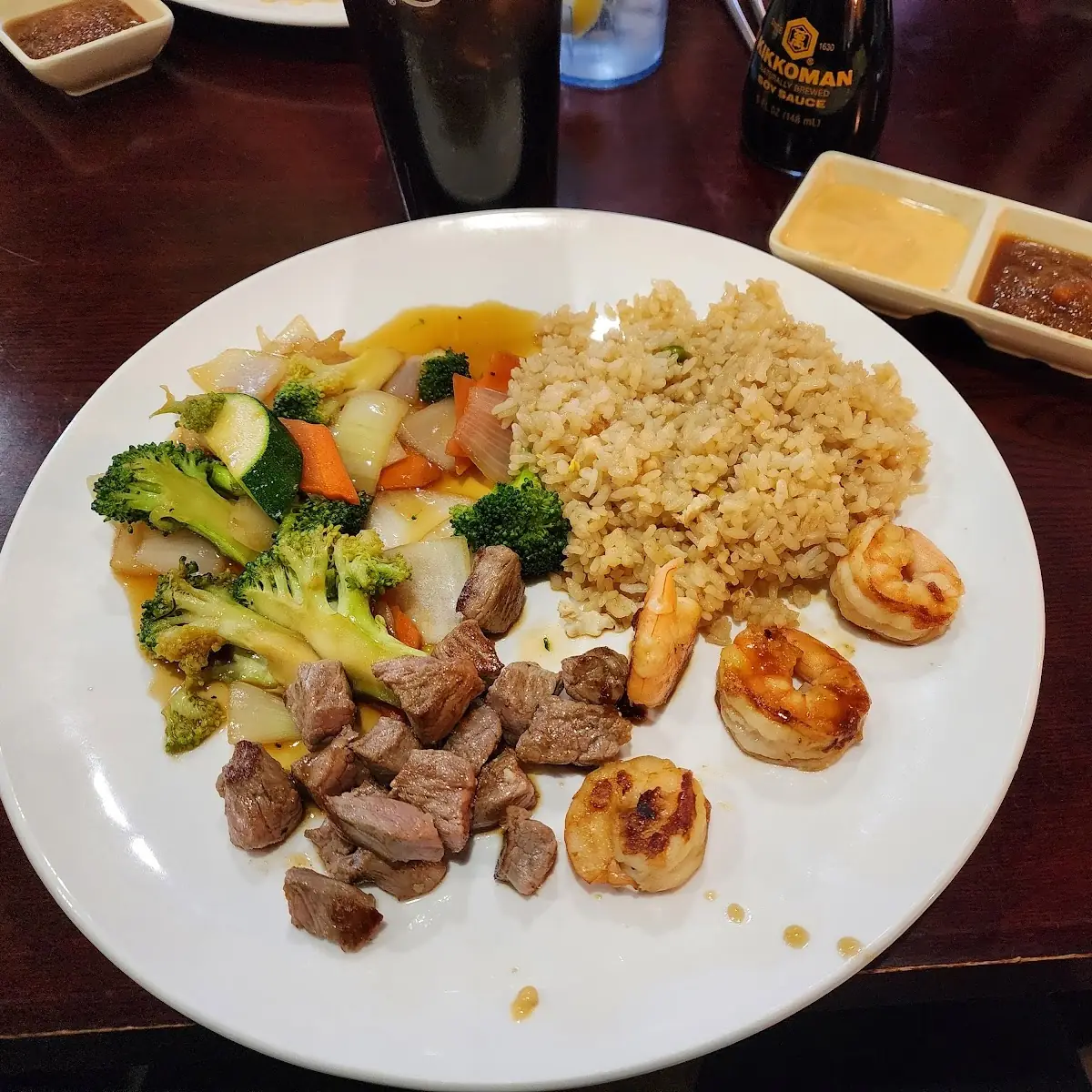Steak and Shrimp Hibachi