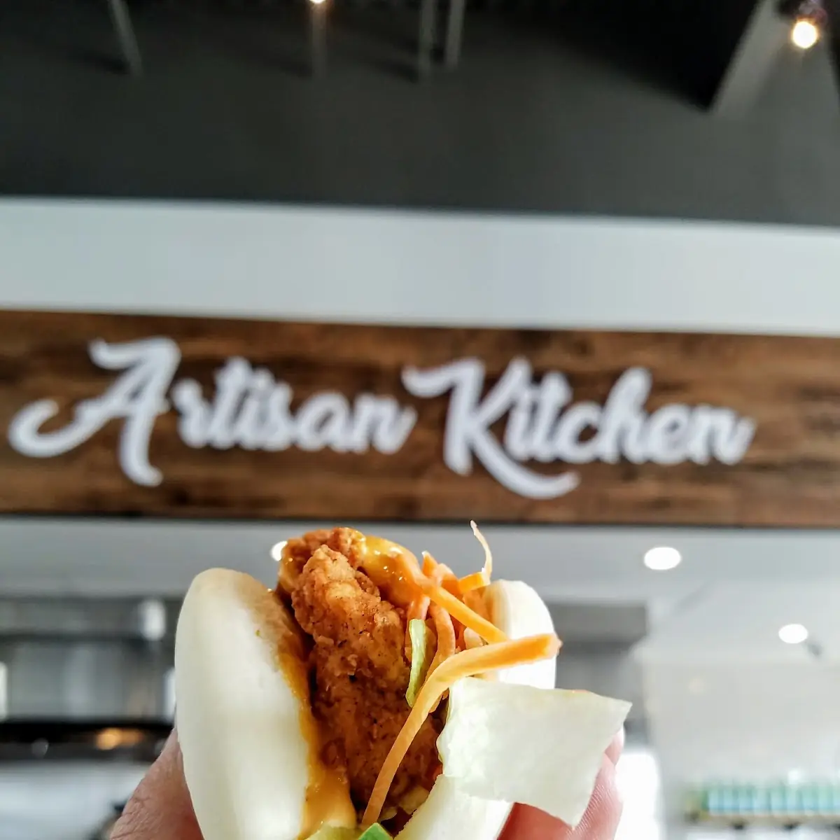 Fried Chicken Bao