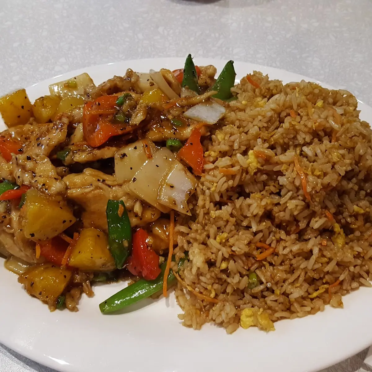 Mongolian Beef Plate