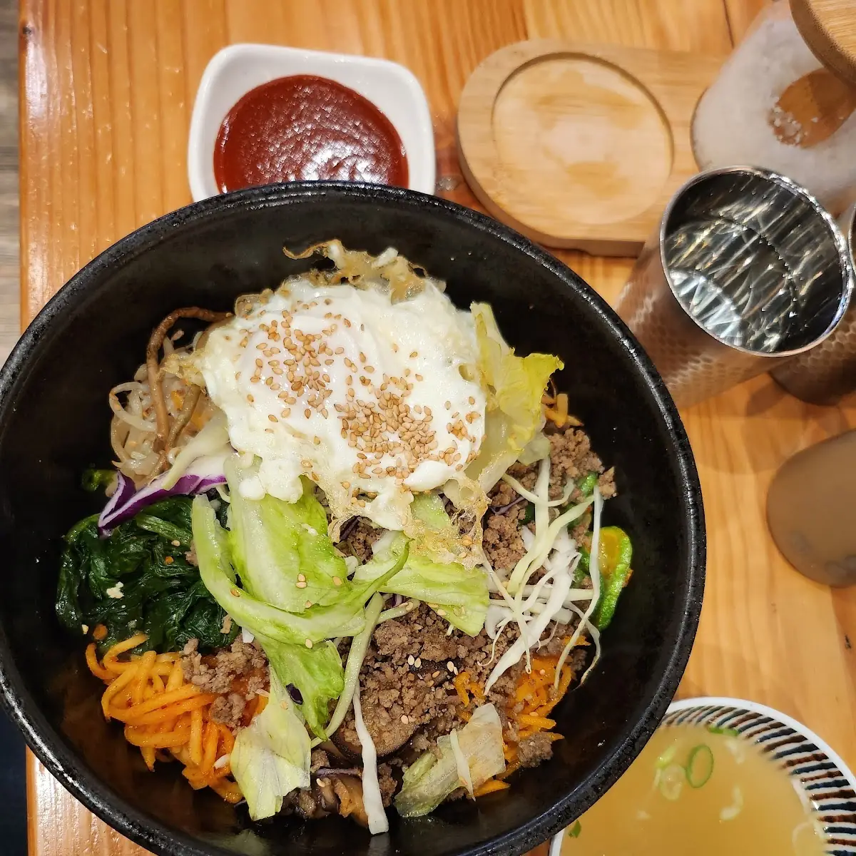 Stone Pot Vegetable Bibimbap