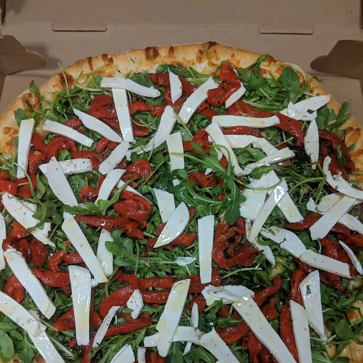 Eggplant Capricciosa Pizza