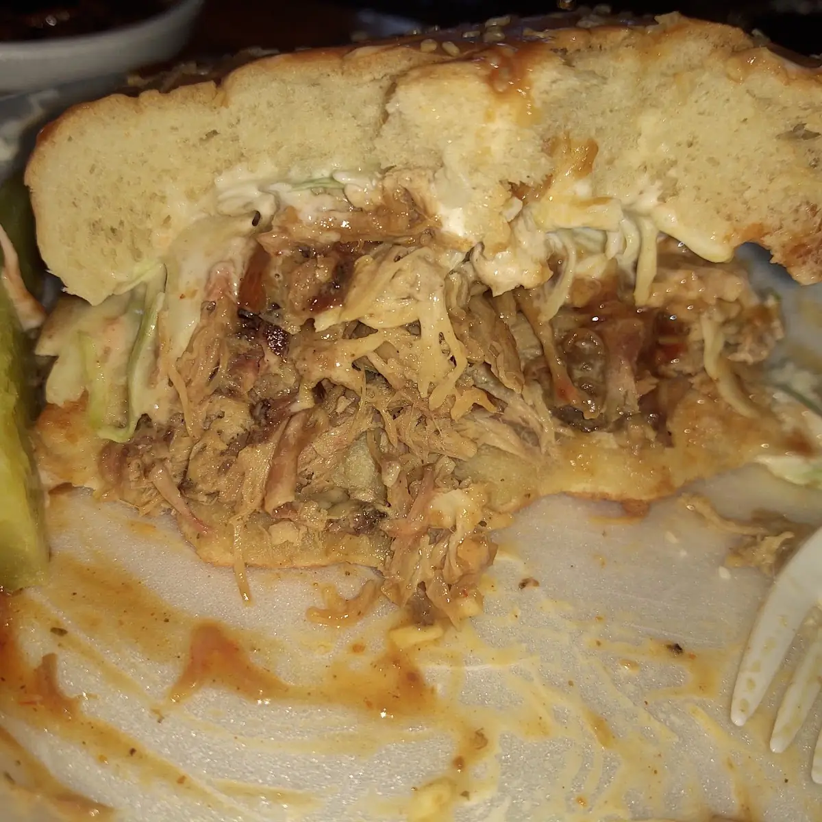 Pork or Chicken Sandwich