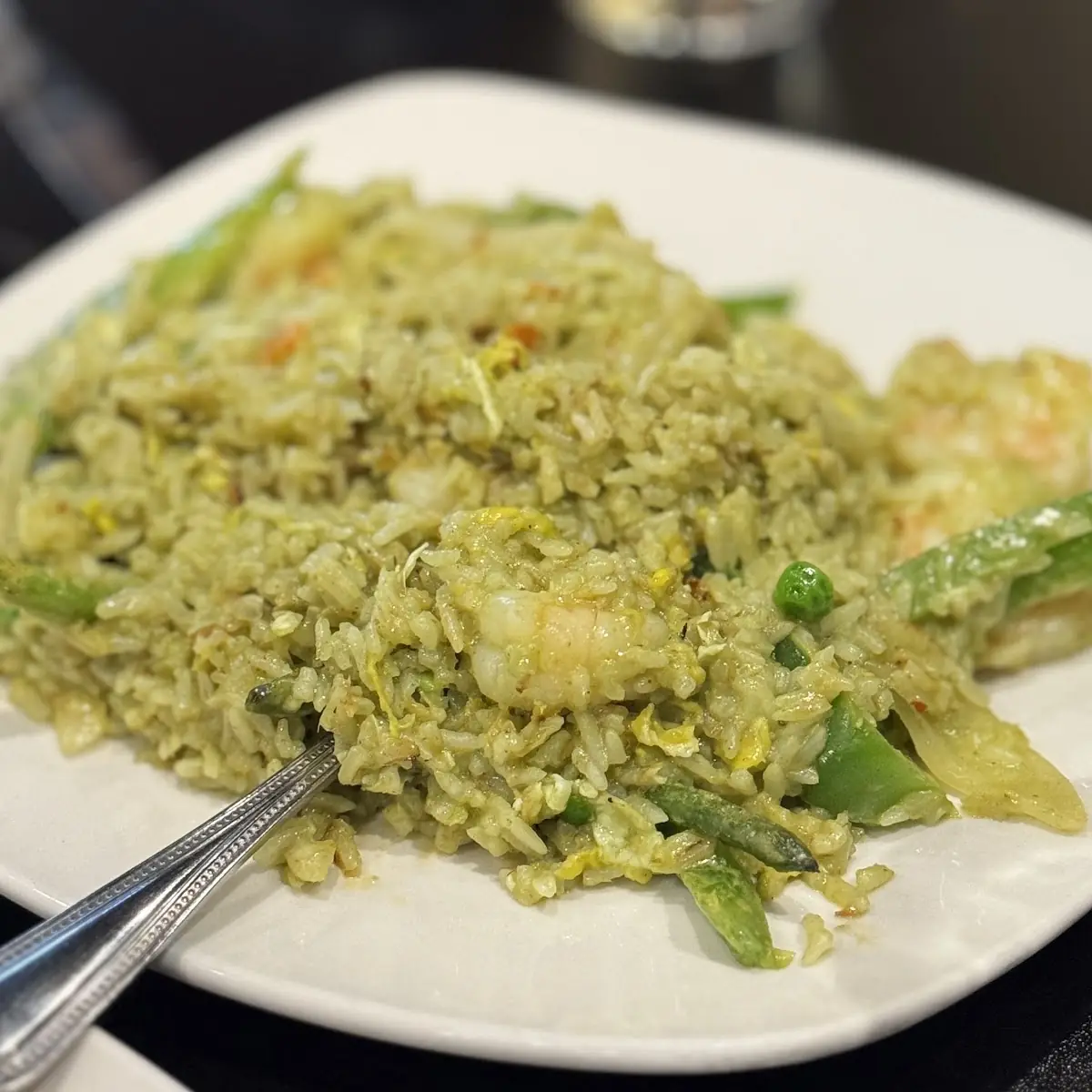Green Curry Kow Pad