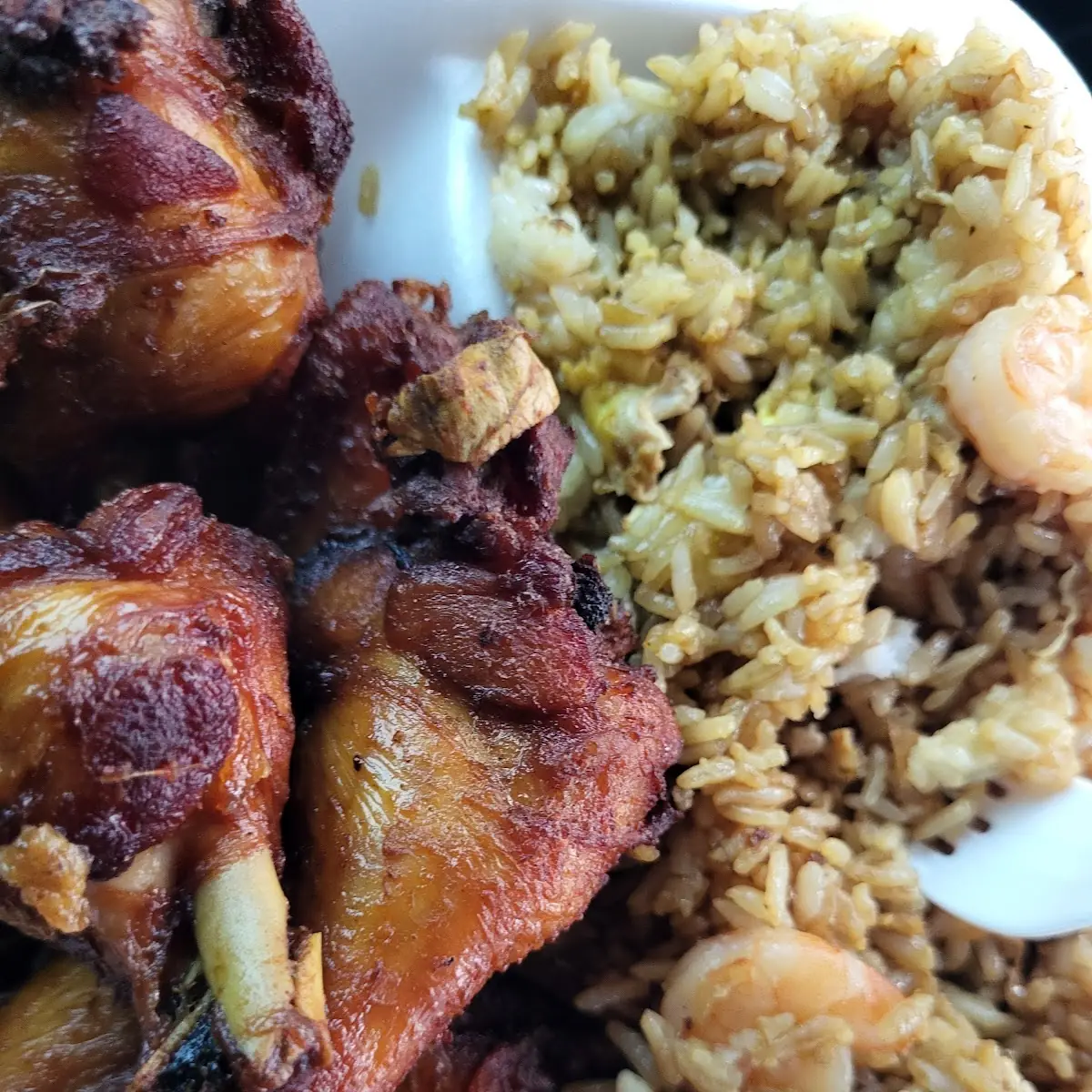 Chicken Shrimp Fried Rice