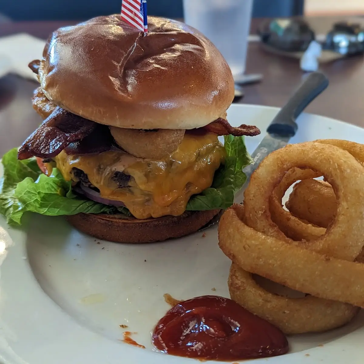 Double Western Bacon Cheeseburger