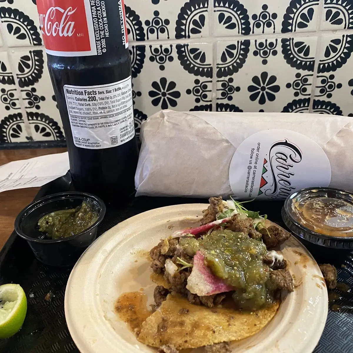 Carnitas Burrito California