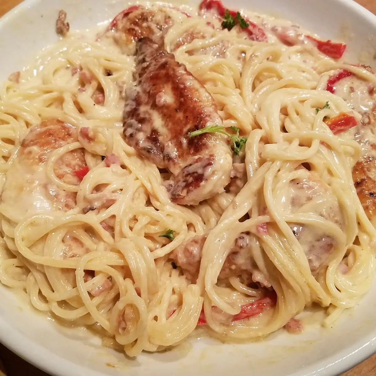 Chicken Carbonara