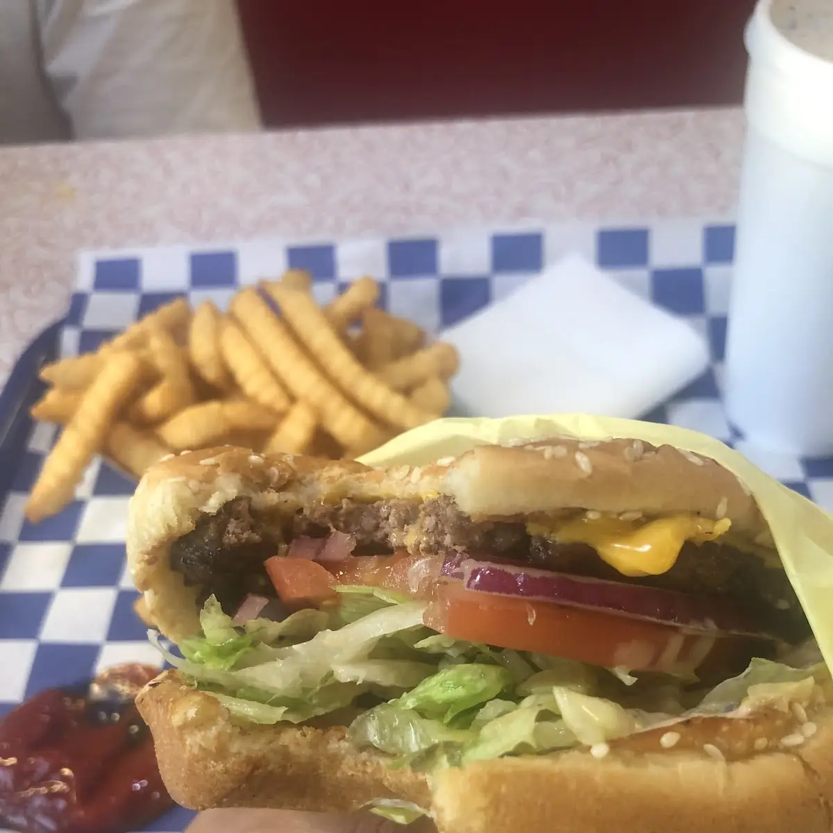 Cheese Burger Combo