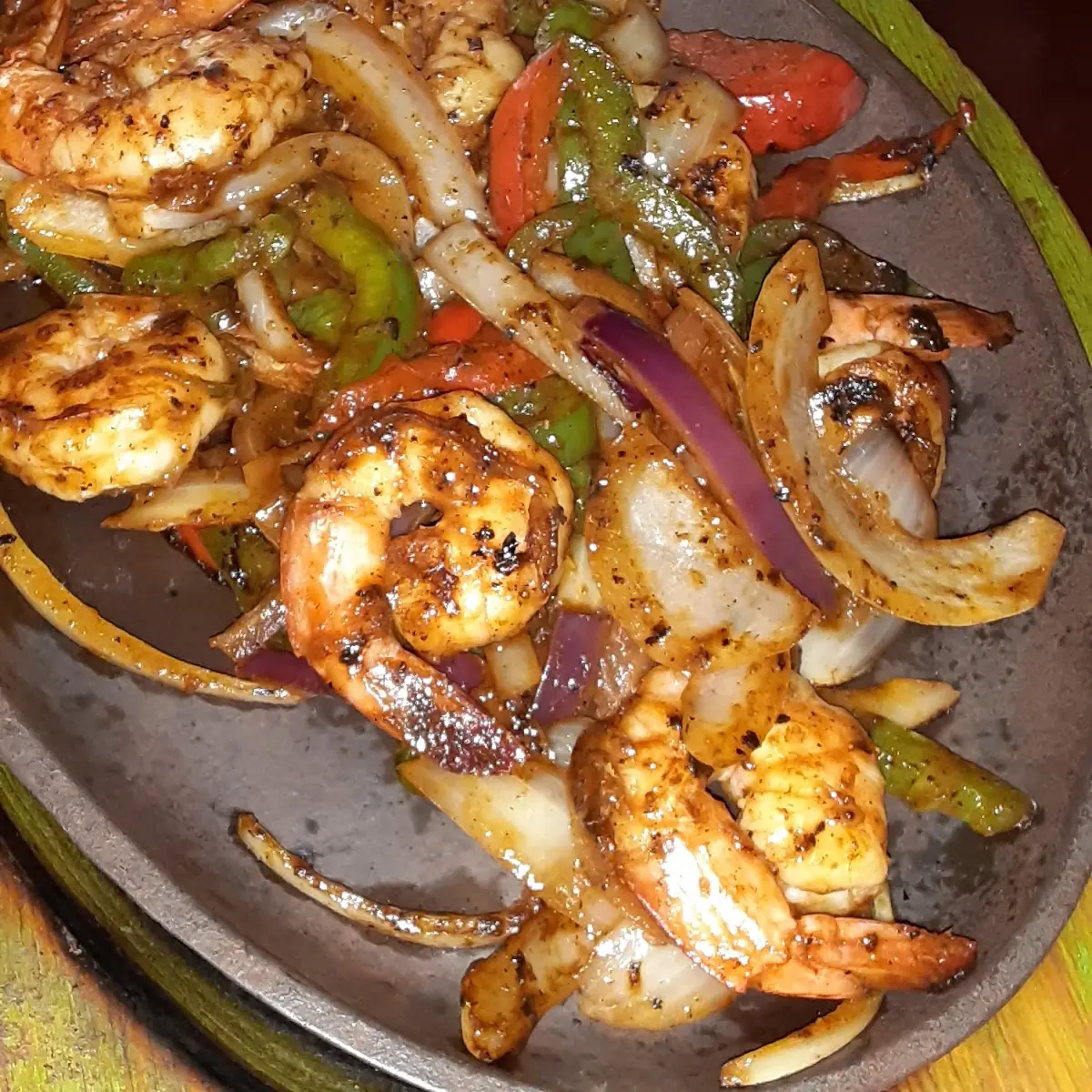 Shrimp Fajitas