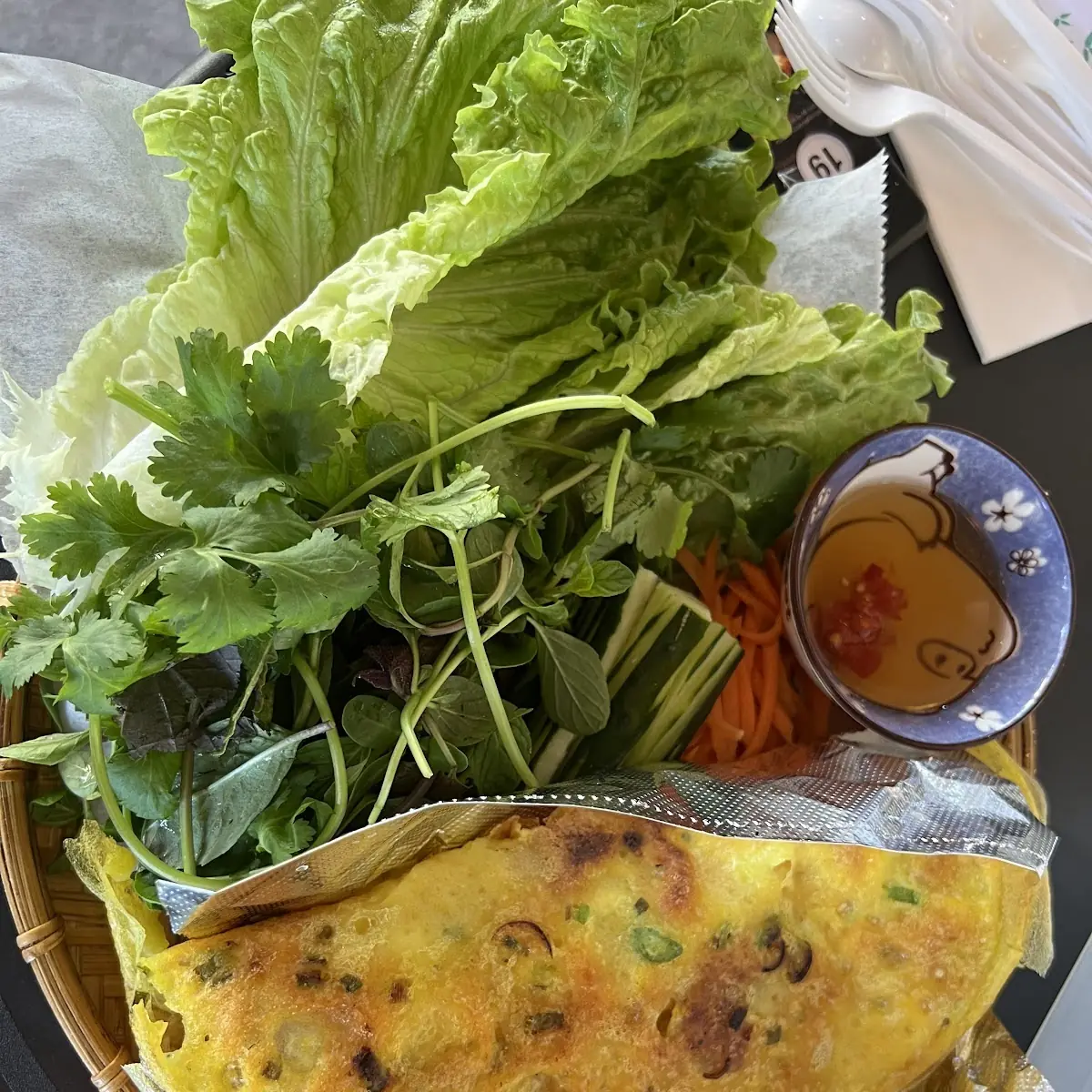 Crispy Vietnamese Crêpe Banh Xeo
