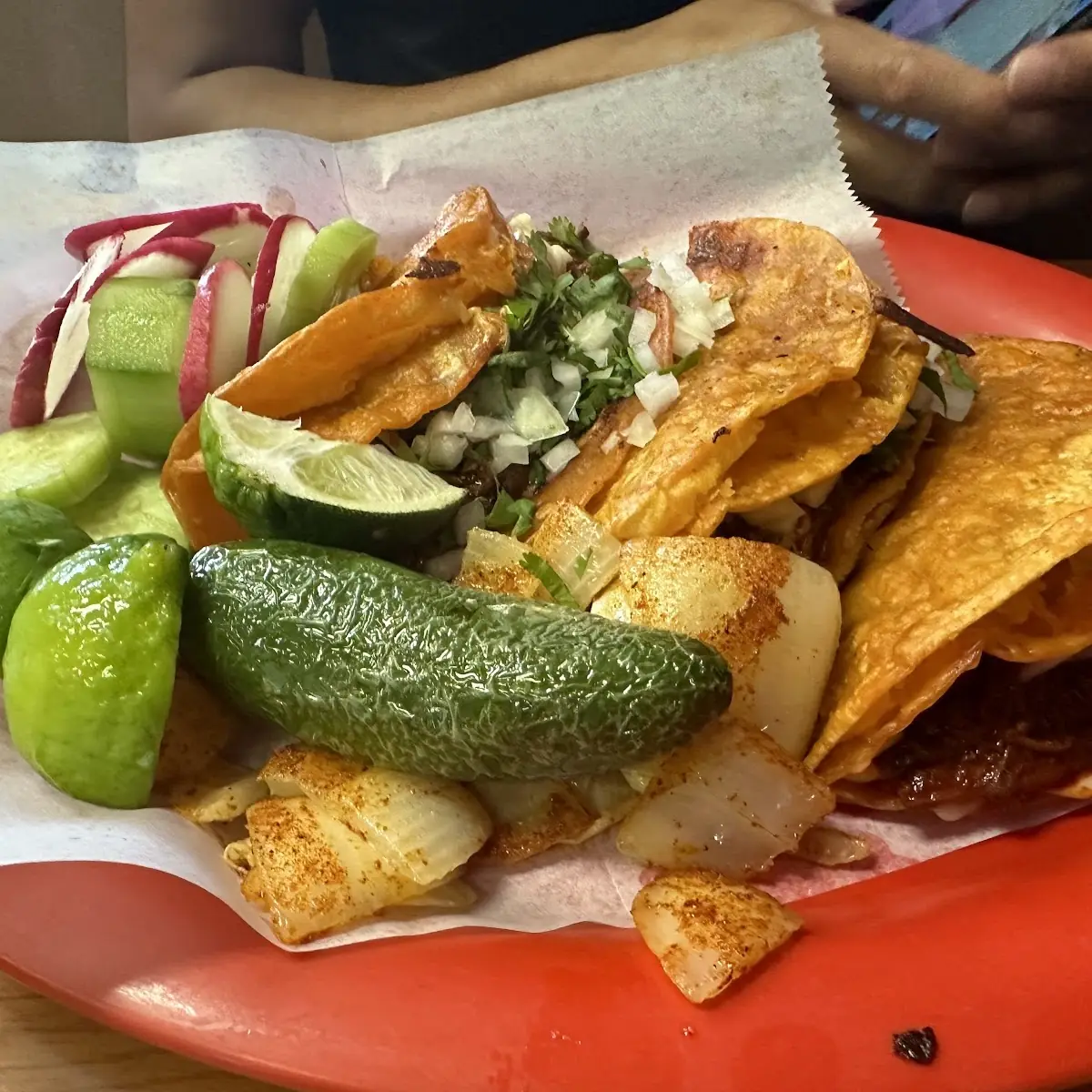 Birria Tacos with Consommé Side
