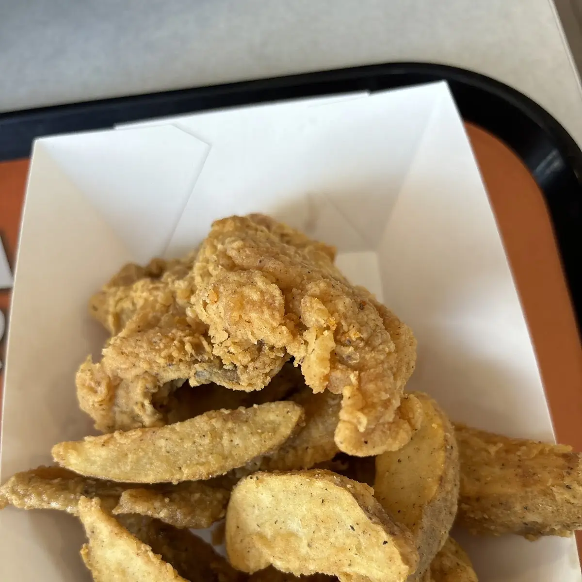 Fried Chicken and Taters