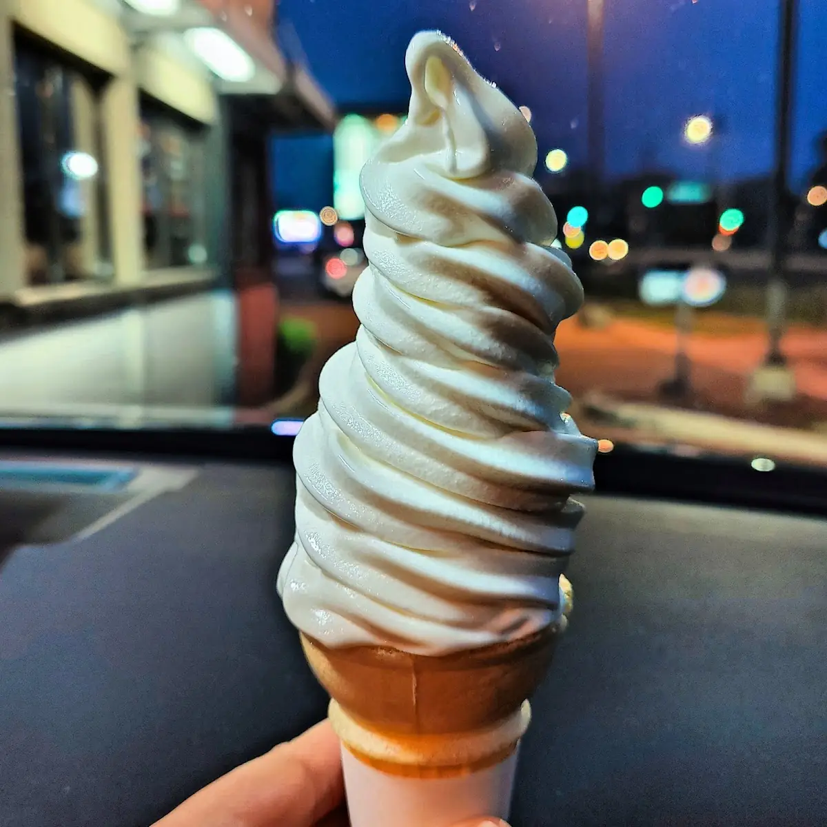 Vanilla Ice Cream Cone