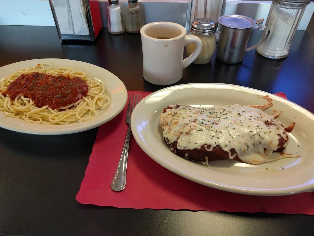 Chicken Parmesan Spaghetti