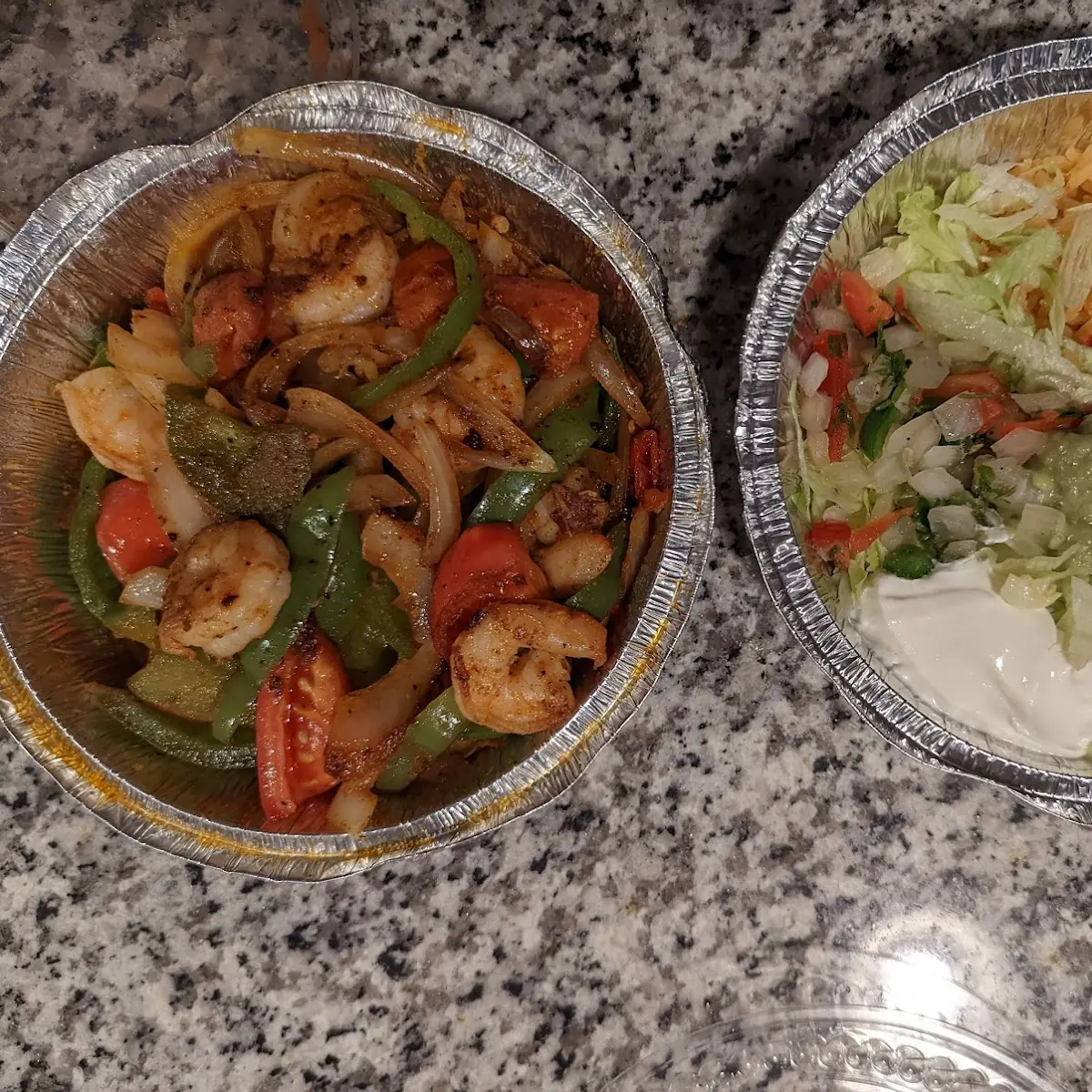 Shrimp Fajitas