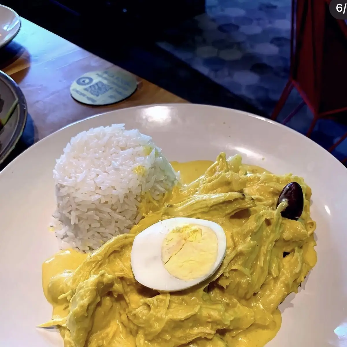 Aji De Gallina Chicken