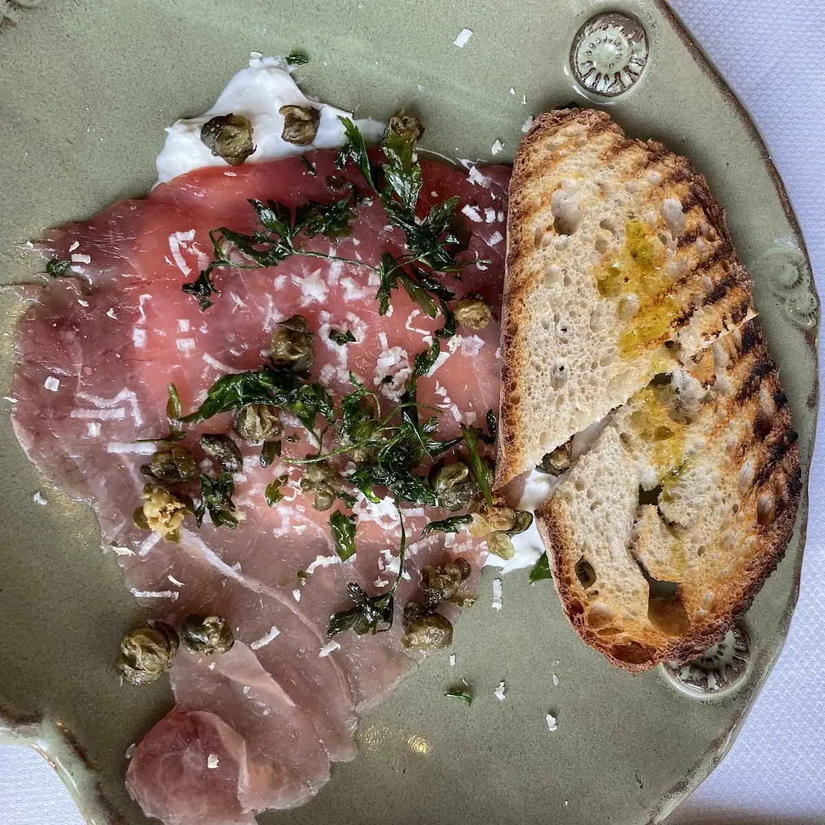 Ahi Tuna Carpaccio