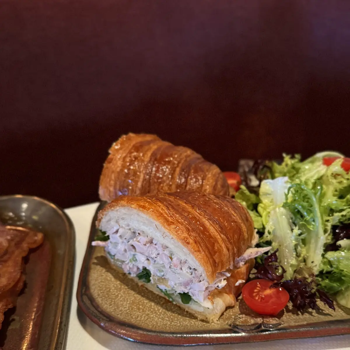 Chimney Smoked Chicken Salad Sandwich