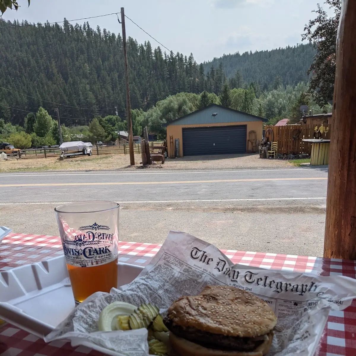 Mushroom Swiss Burger