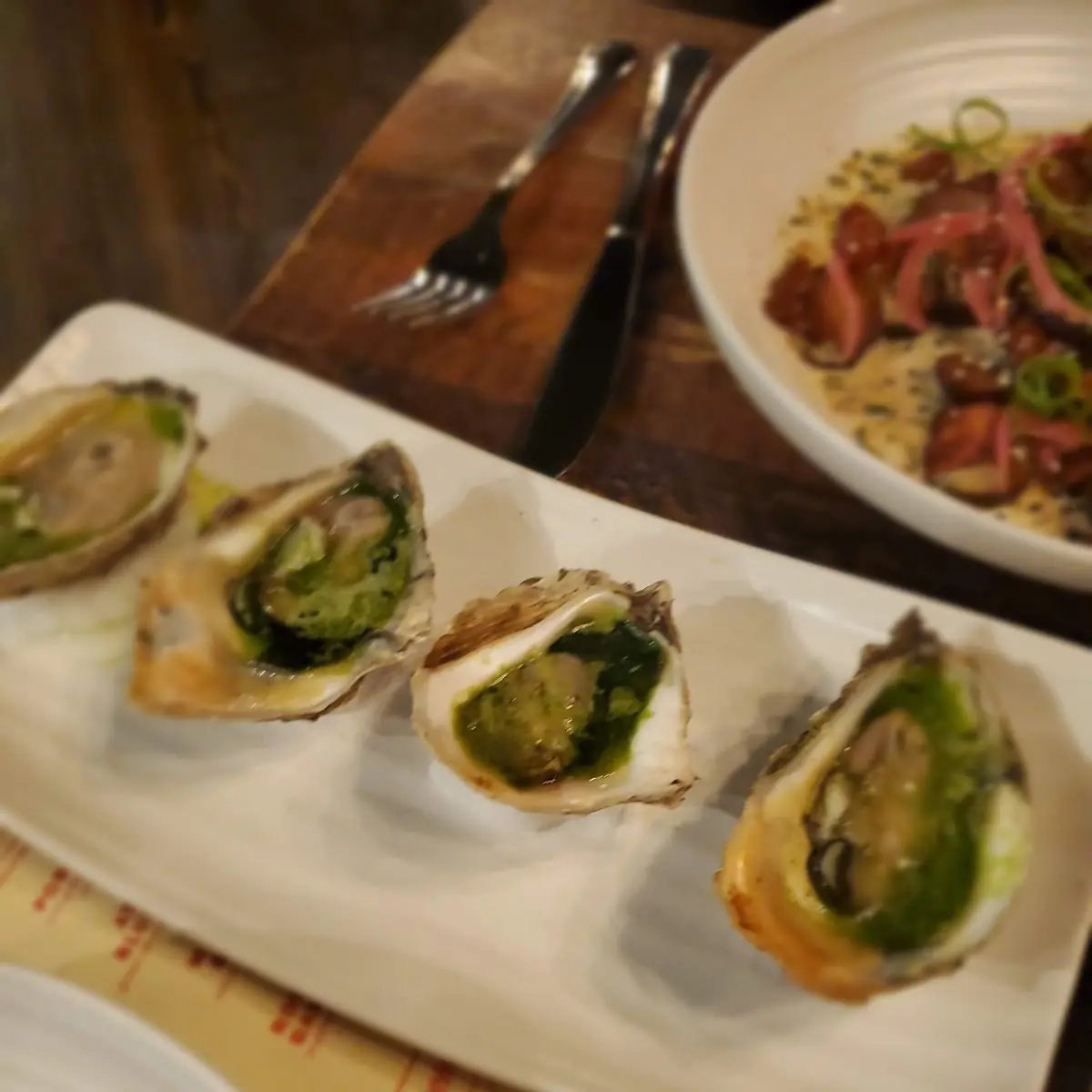 Wood Grilled Happy Roaster Oysters
