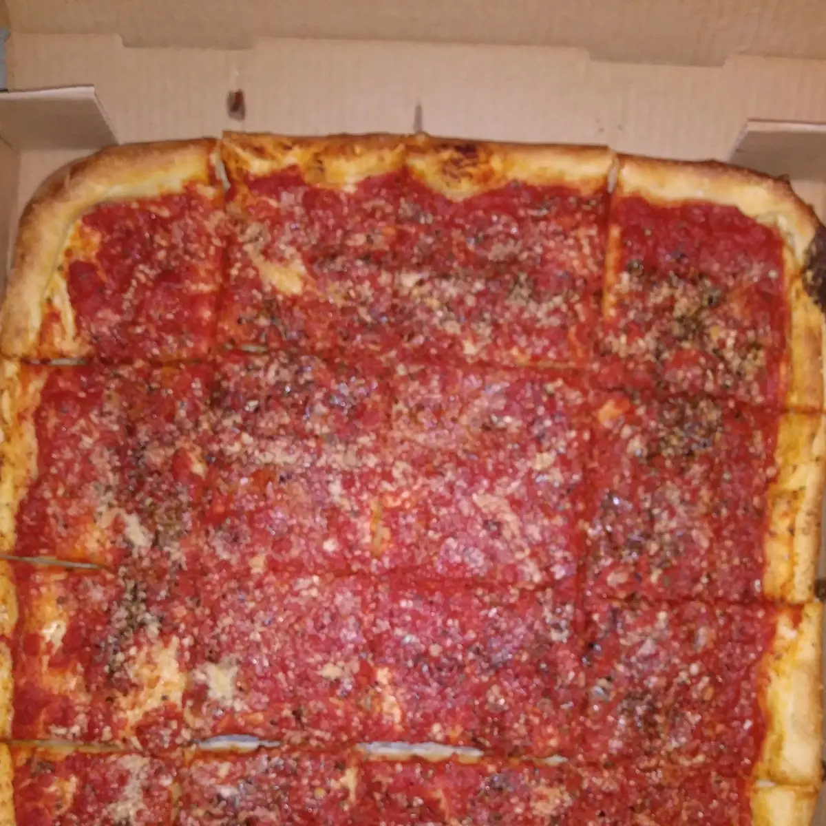 Sicilian Pizza Slice