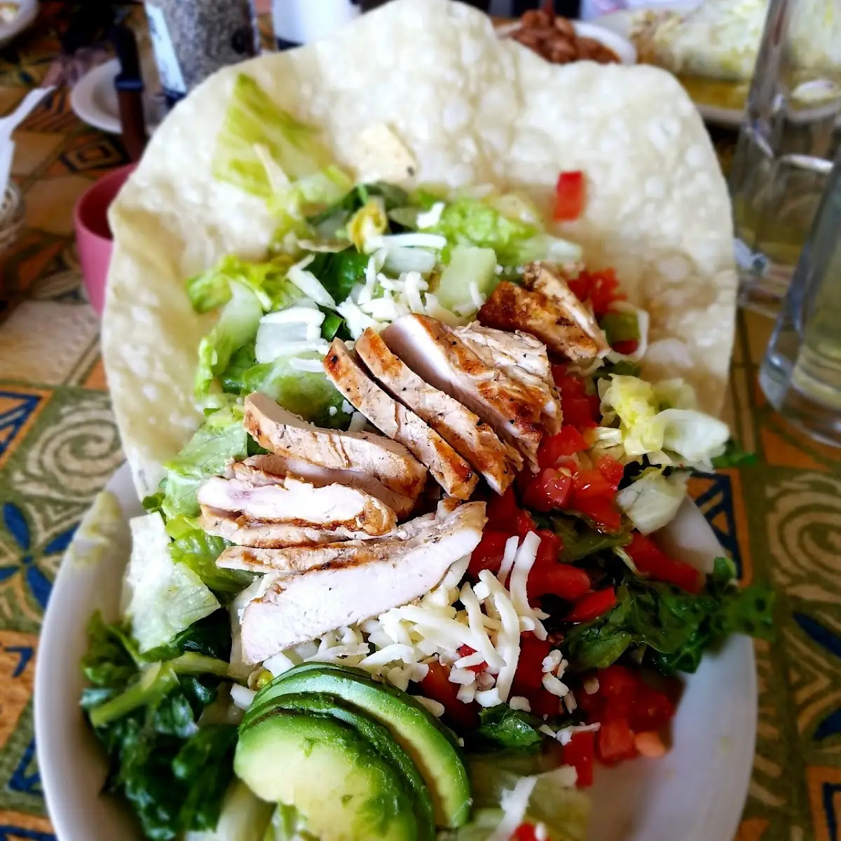 Chicken Taco Salad
