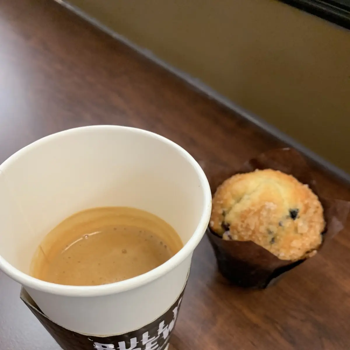 Espresso w Blueberry Muffin