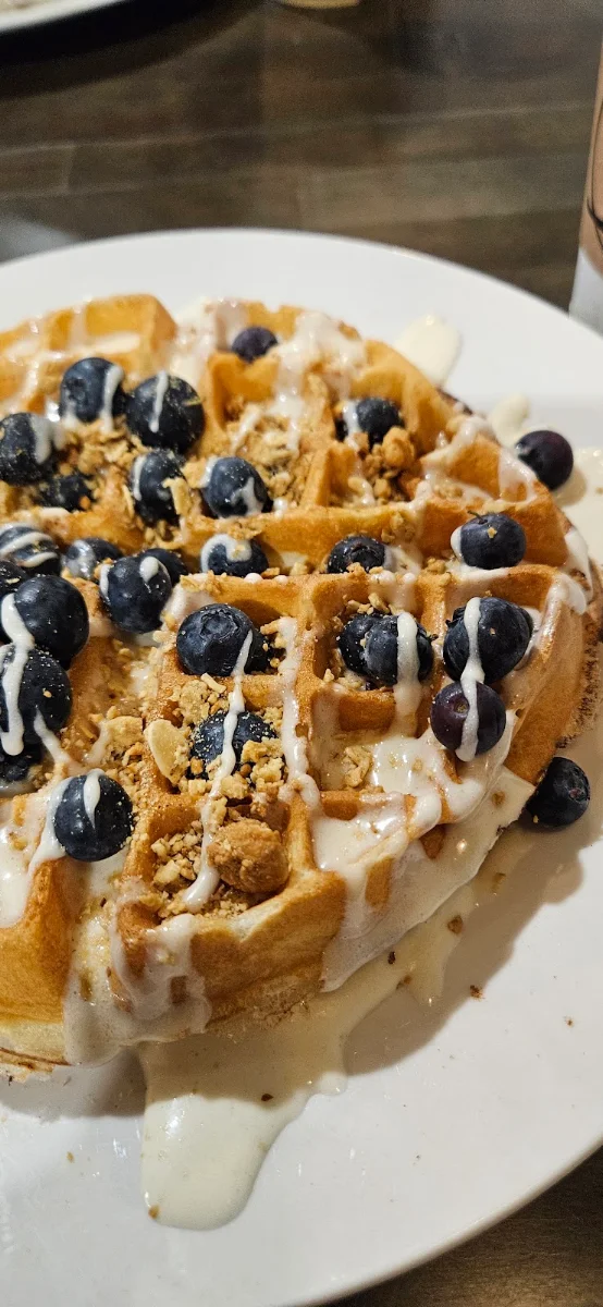 Lemon Blueberry Waffle