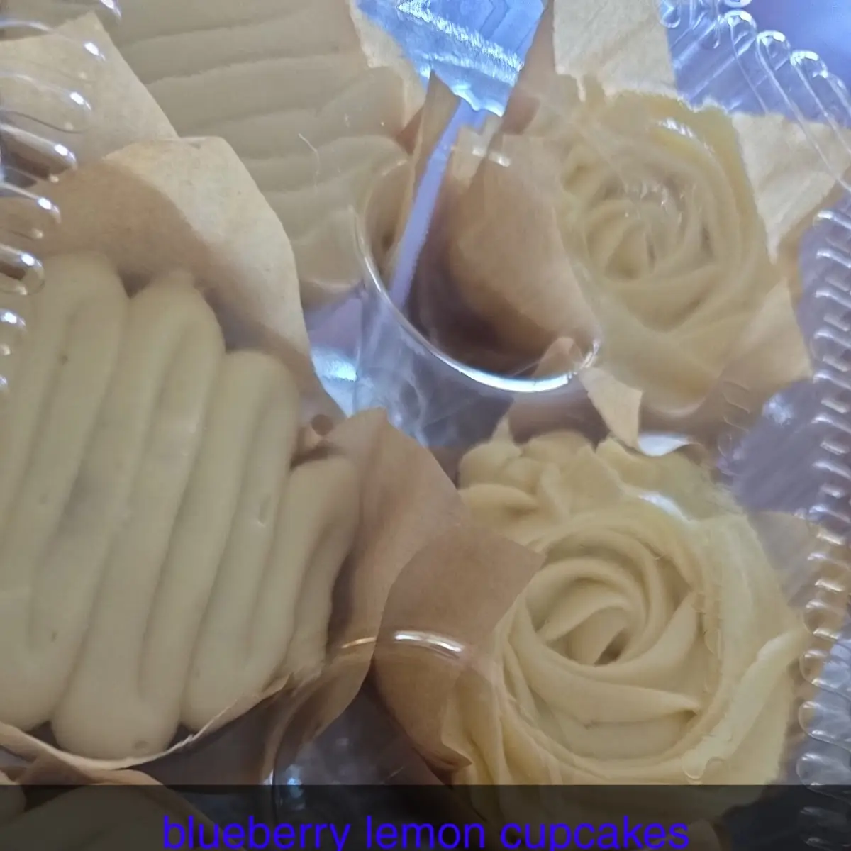 Lemon Blueberry Cupcakes