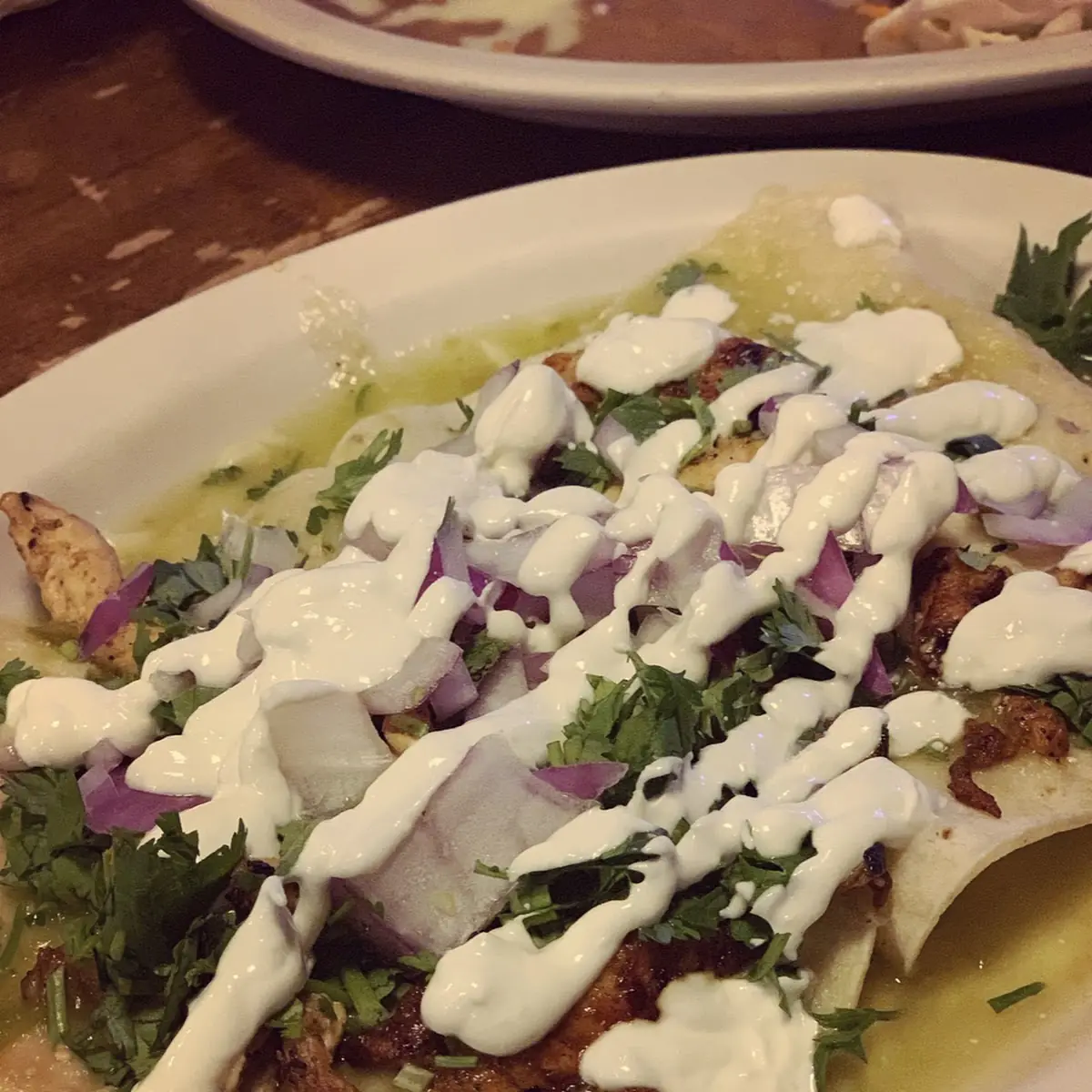 Enchiladas Verdes