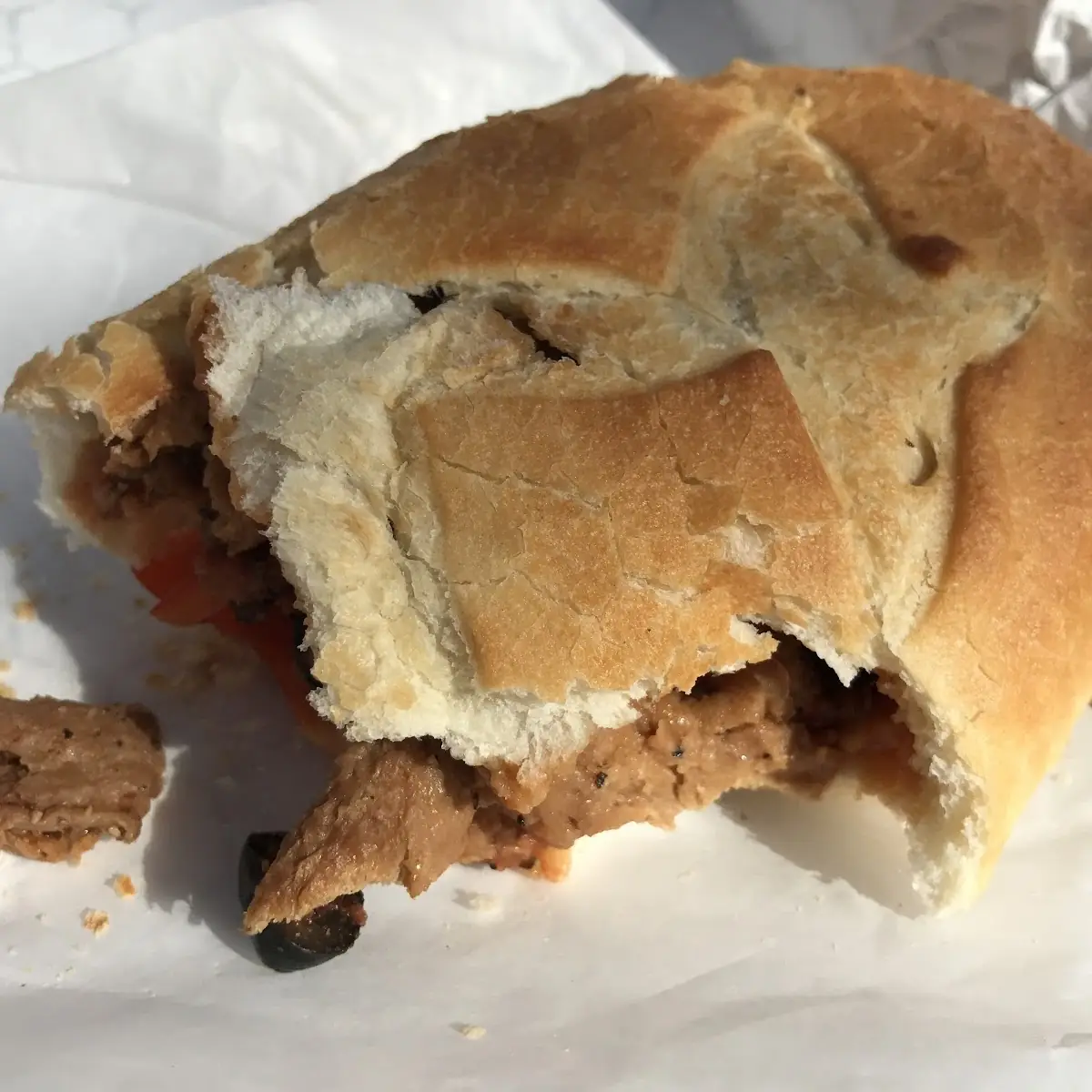 Cheesesteak Pizza Steak Sandwich