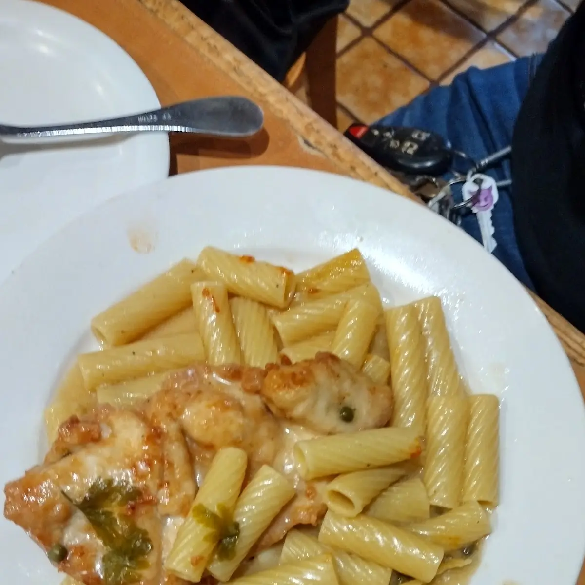 Penne or Cheese Ravioli Burro